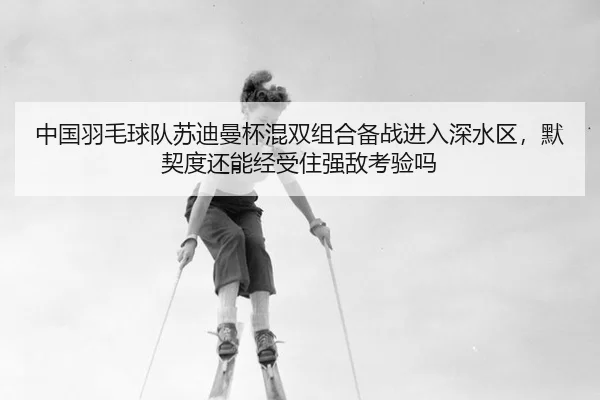 中国羽毛球队苏迪曼杯混双组合备战进入深水区，默契度还能经受住强敌考验吗